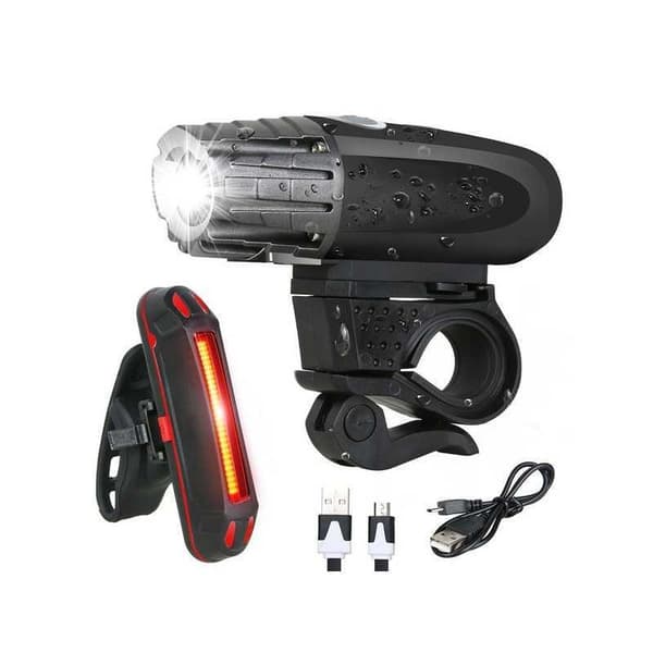 Cykellampa Vattentät LED Super Bright Svart