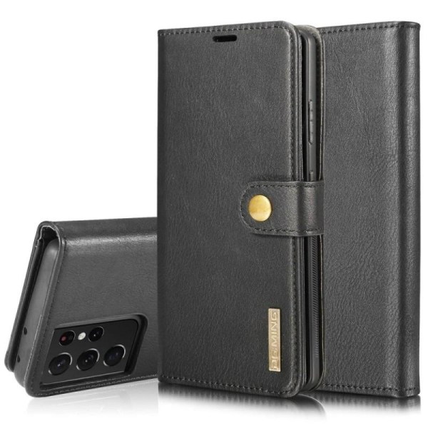 Mobil lommebok magnetisk DG Ming Samsung S21 Ultra Black
