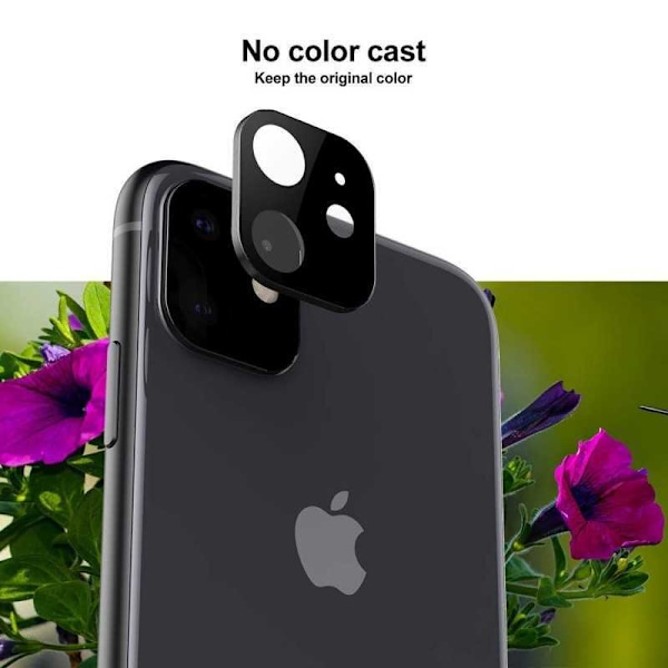 iPhone 11 Pro Max Härdat Glas Kamera Skydd 9H Guld