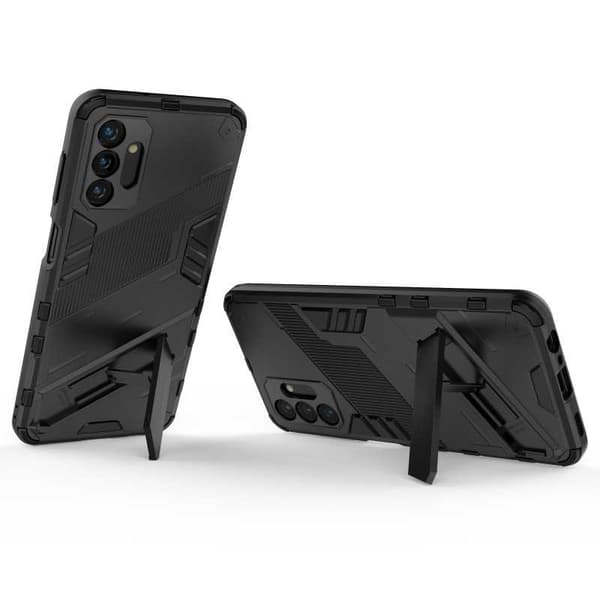 Samsung A54 5G Stöttåligt Skal med Kickstand ThinArmor V2 Mörkgrön