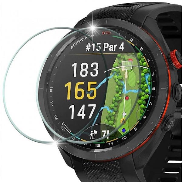 Hærdet glas 0,2 mm 9H til Garmin Approach S70 Transparent