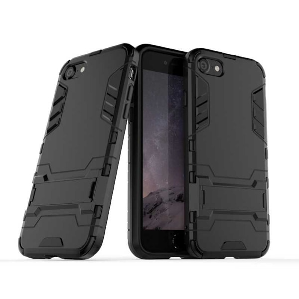 iPhone 8 Shockproof Cover med Kickstand ThinArmor Black