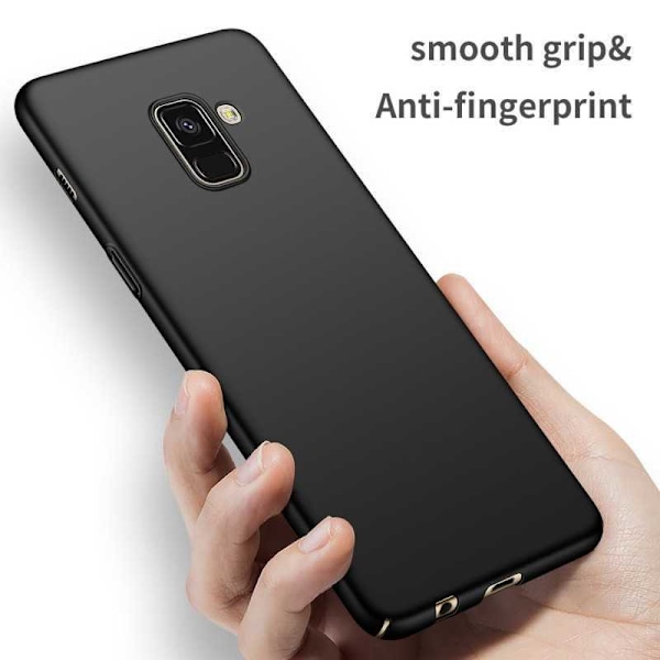 Samsung J4 Plus Ultratunt Mattsvart Skal Basic V2 Svart