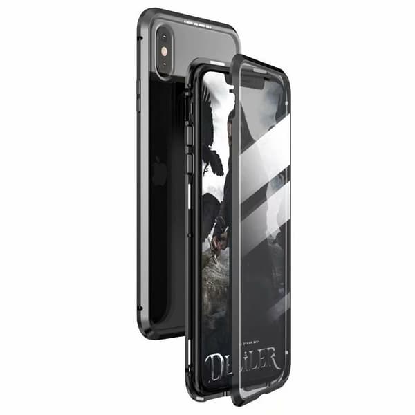 iPhone XS Max Full Coverage Premium Cover Glass Back V4 Transparent