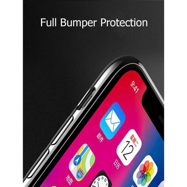 iPhone 11 Stöttåligt Mjukt Skal Svart