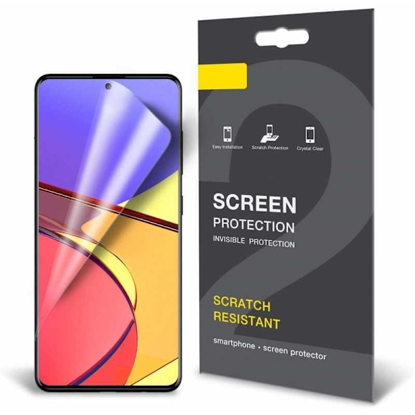 3-PACK Samsung A51 skærmbeskytter Premium Transparent