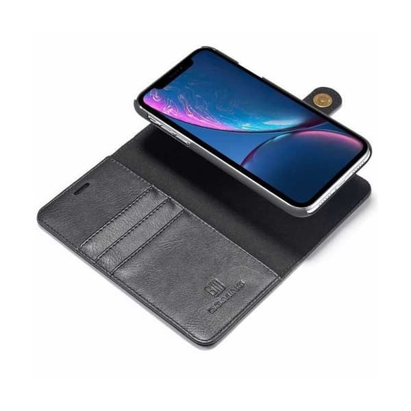 Mobilplånbok Magnetisk DG Ming iPhone XR Svart