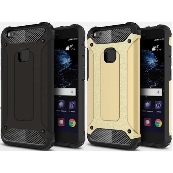 Huawei P10 Lite Shockproof Shell SlimArmor Svart