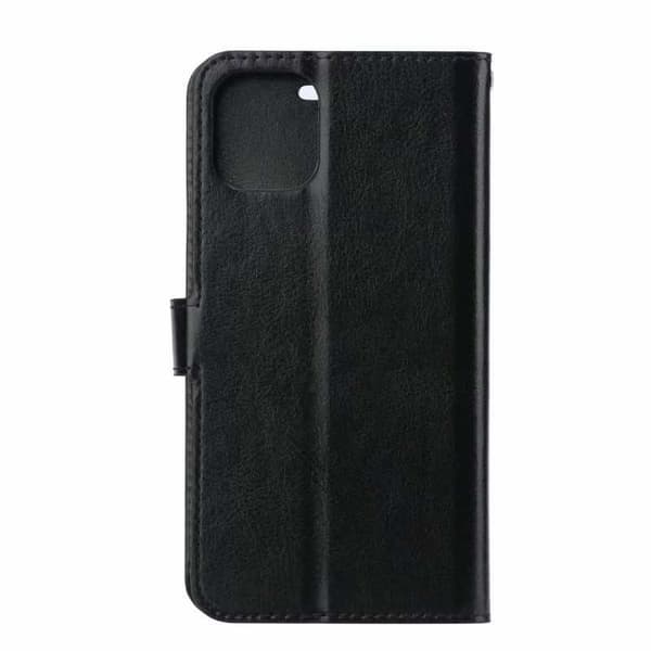 Google Pixel 4 XL Plånboksfodral PU-Läder 4-FACK Svart