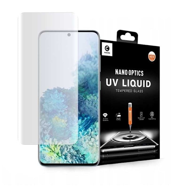 Samsung S20 Härdat Glas 9H Mocolo UV Transparent