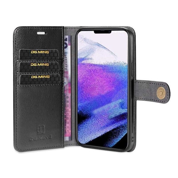 Mobil pung 4 RUMMET Magnetisk DG Ming iPhone 13 Pro Black