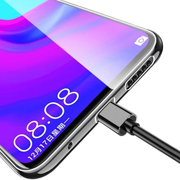 Huawei P Smart 2019 Stöttåligt Genomskinligt Skal Simple Transparent