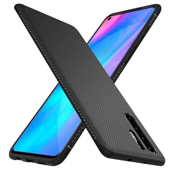 Huawei P30 Pro Iskunkestävä FullCarbon V3 Black