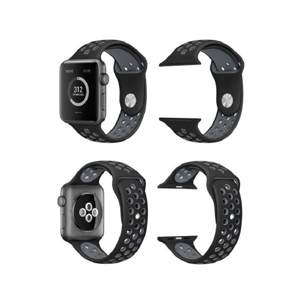 Apple Watch SE 40 mm stilfuld sportsarmbåndløber Black