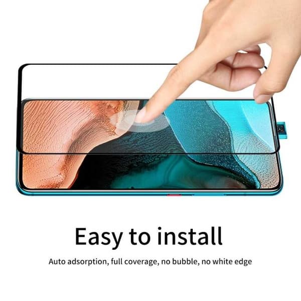 Xiaomi Poco F2 Pro Härdat Glas 0.26mm 2.5D 9H Fullframe Transparent