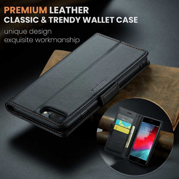 CaseMe Skin Pro Fodral iPhone 7 Plus / 8 Plus Svart