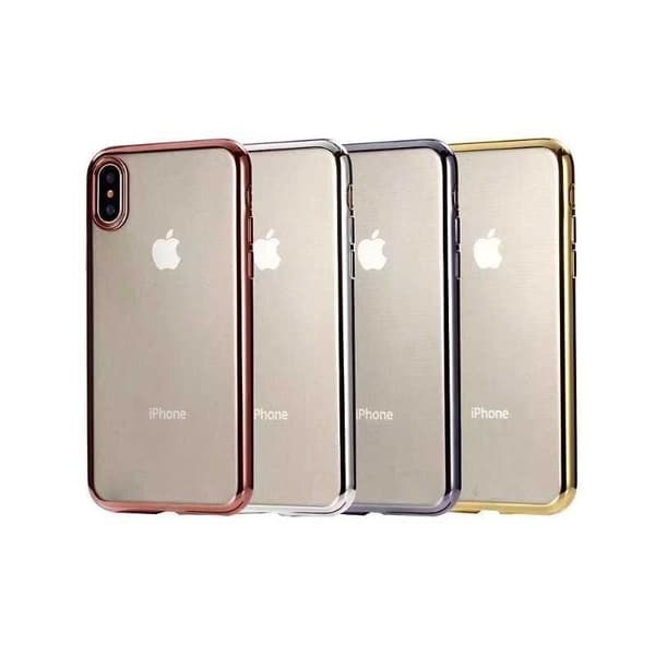 iPhone X iskuja vaimentava kumikotelo Guld