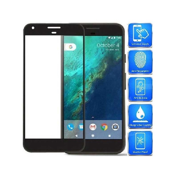 2-PACK Google Pixel 3 Tempered Glass 0,26mm 2,5D 9H Fullframe Transparent