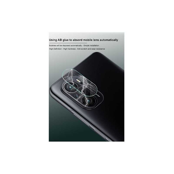 2-PACK Xiaomi Mi 11i Kamera Skydd Linsskydd Transparent