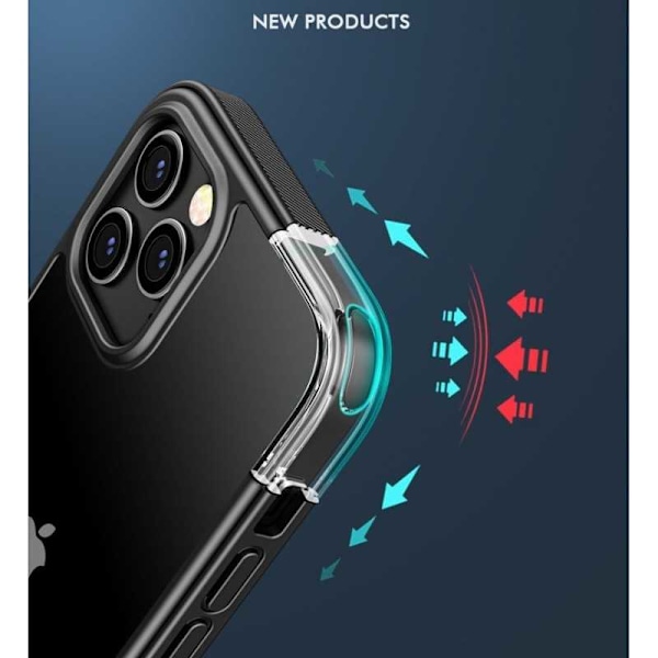 iPhone 11 Pro Max stødsikker og elegant etui Halo Svart