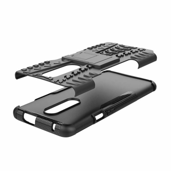 OnePlus 7 Pro Stöttåligt Skal med Stöd Active Svart