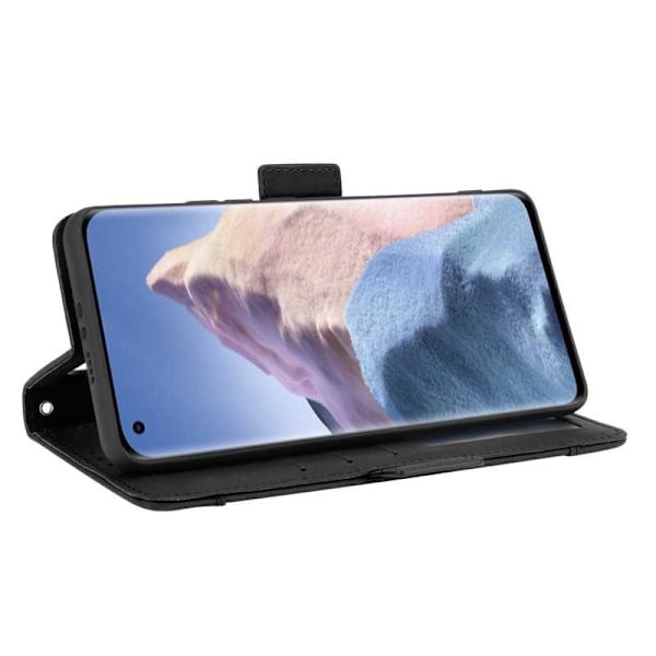 Xiaomi Mi 11 Ultra Plånboksfodral PU-Läder 6-FACK Winston V3 Svart