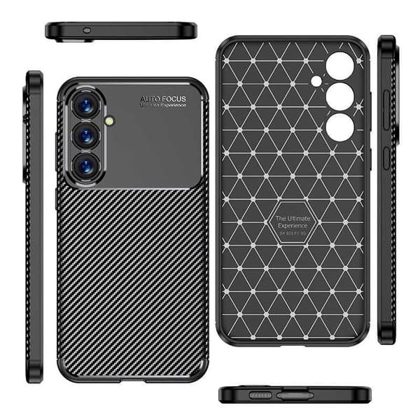 Samsung S24 Plus Iskunkestävä ohut kansi FullCarbon V4