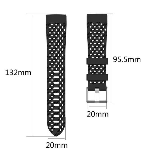 Fitbit Charge 4 Stilig sportsarmbånd Runnr Black