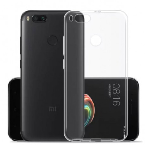 Xiaomi Mi A1 Stötdämpande Silikon Skal Simple® Transparent