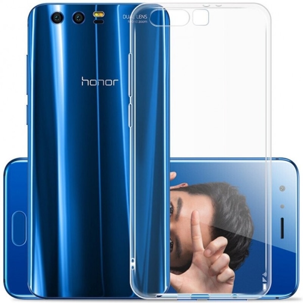 Honor 9 Stöttåligt Genomskinligt Skal Simple Transparent