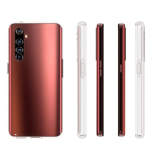 Realme X50 Pro Stötdämpande Mjukt Skal Simple Transparent