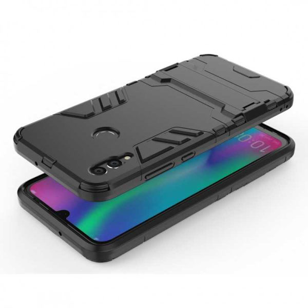 Huawei P Smart 2019 iskunkestävä kotelo, jossa Kickstand ThinArmor Black