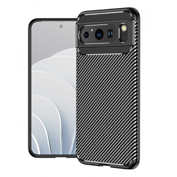 Google Pixel 8 Pro Stöttåligt Slimmat Skal FullCarbon V4