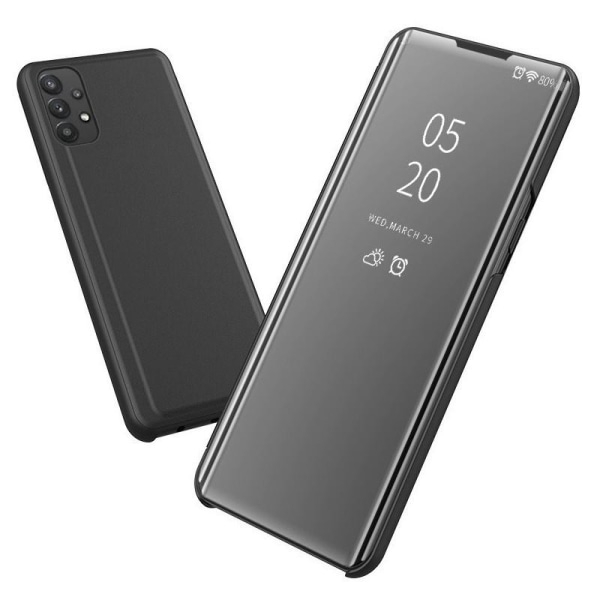 Samsung A53 5G Smart Flipfodral Clear View Standing V2 Rocket Black