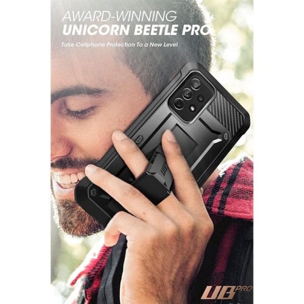 Samsung A72 5G Støtsikker koffert Unicorn Beetle Pro Black