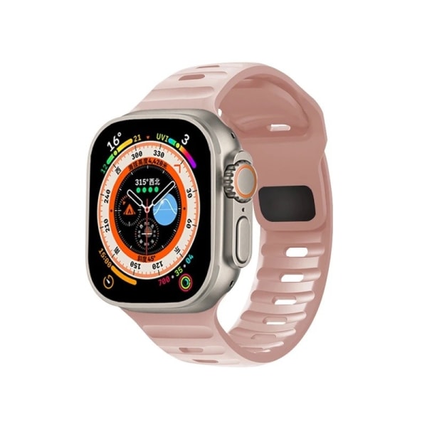 Apple Watch 42/44/45/49 mm holdbart armbånd Titan's Grip - Lyseg