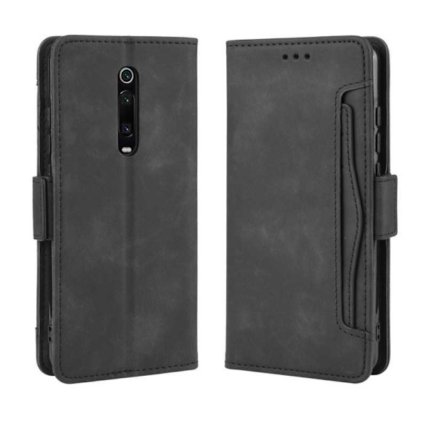 Xiaomi Mi 9T / 9T Pro Wallet Case PU Læder 6-SLOT Winston V3 Black