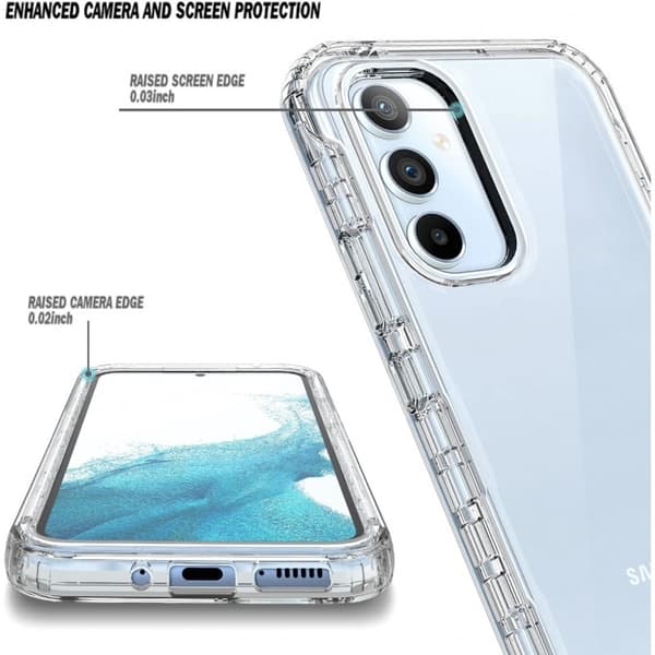Samsung A54 Heltäckande Premium 3D Skal 3in1 ThreeSixty Clear