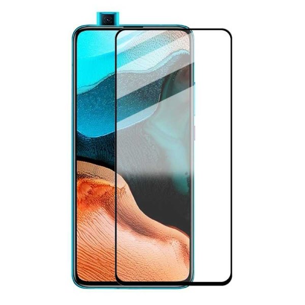 Xiaomi Poco F2 Pro Härdat Glas 0.26mm 2.5D 9H Fullframe Transparent