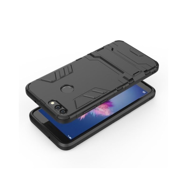 Huawei P älykäs iskunkestävä suojus Kickstand ThinArmorilla Black