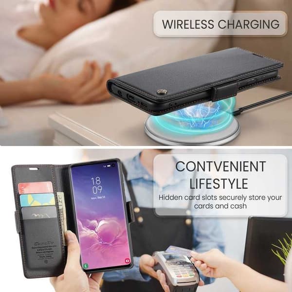 CaseMe Skin Pro Case Samsung S10 Black