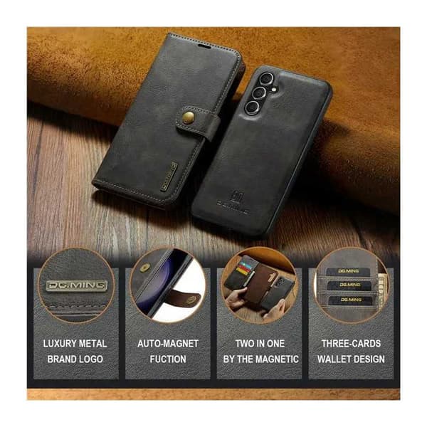 Mobiililompakko Magnetic DG Ming Samsung S23 Plus Black
