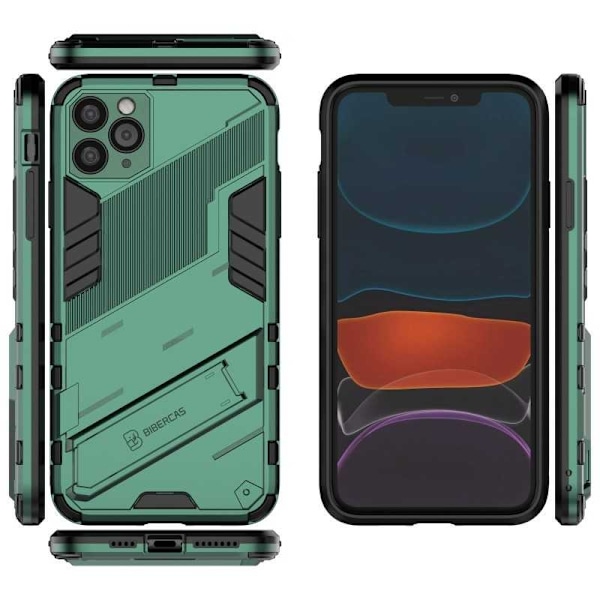 iPhone 11 Pro Max Stöttåligt Skal med Kickstand ThinArmor V2 Svart
