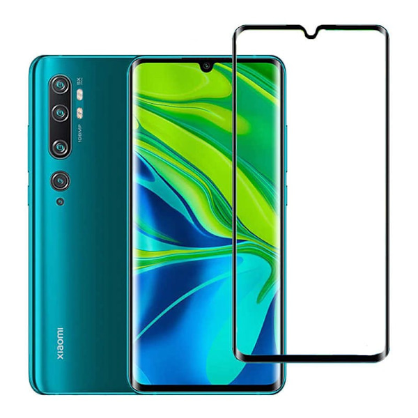 Xiaomi Mi Note 10/10 Pro hærdet glas 3D 0,26 mm 9H Fullframe Transparent