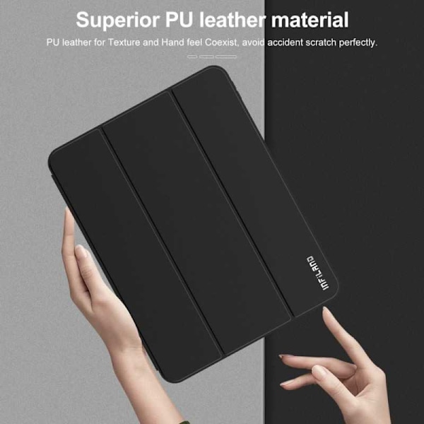 iPad Air 4 2020 / Air 5 2022 tyylikäs kotelo Infiland Crystal Case Black
