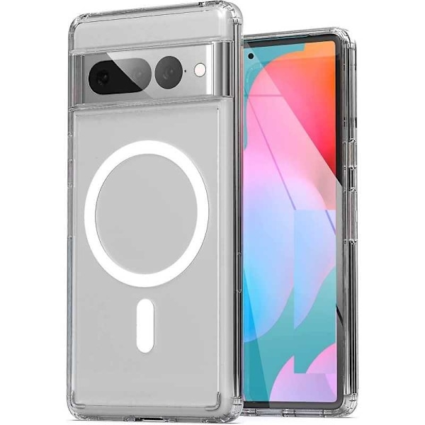 Google Pixel 8 Pro Transparent stødabsorberende cover MagSafe-kompatibel Transparent