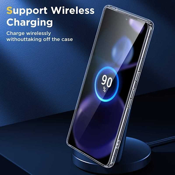 Google Pixel 7 Pro stødabsorberende silikonetui Simple Transparent