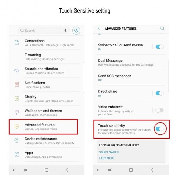 360° fuld dækning og stødabsorberende cover til Samsung S10 Plus Transparent