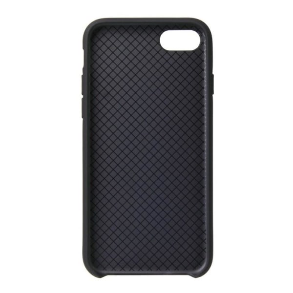 iPhone 8 Plus kuminen mattamusta silikonikuori Black
