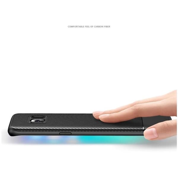 Samsung S8 Plus iskunkestävä FullCarbon kotelo Svart